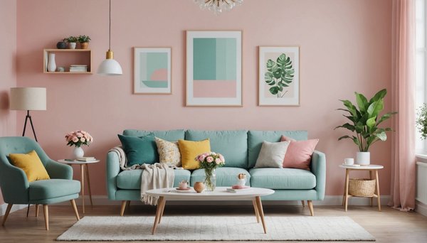 Incorporer les couleurs pastel dans votre salon : astuces et inspirations déco