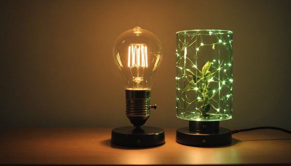 Tutoriel pour fabriquer une lampe d'ambiance unique avec des matériaux recyclés